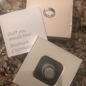 Oura Smart Ring in Silver by